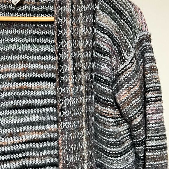 Anthropologie Akemi + Kin Wasilla Alpaca Blend Chunky Knit Cardigan Sz XS - Picture 6 of 9